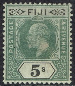 FIJI 1903 KEVII 5/-