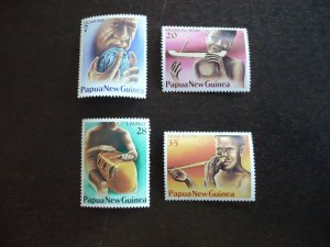 Stamps - Papua New Guinea - Scott#491-494 - Mint Never Hinged Set of 4 Stamps