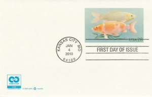 Scott# UY48 UPSS MR58b (2010) US Reply Postal Card FDC