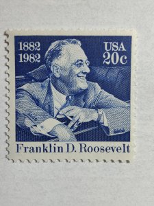 SCOTT #1950 SINGLE TWENTY CENT FRANKLIN D. ROOSEVELT MINT NEVER HINGED GEM