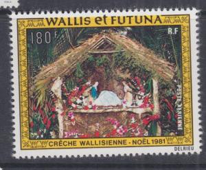 WALLIS & FUTUNA ISLANDS, 1981 Christmas 180f., mnh.