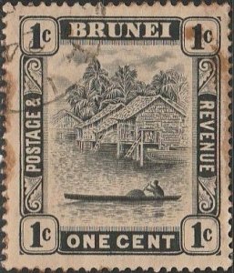 Brunei, #43 Used  From 1924-37