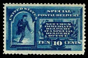 US.# E1 Special Delivery Issue of 1885 - OGNH - VF/XF - CV$1300.00 (ESP#0554)