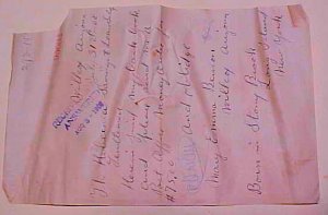 US  LETTER  ONLY NO COVER 1908 WILLOX ARIZONA
