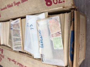 WW, BRITISH COLONIES, 81 Long Boxes Enormous Accumulation of Stamps, 300k +