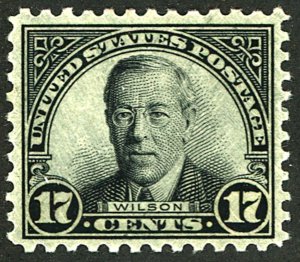 U.S. #697 MINT OG HR