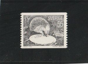 Sweden  (Sverige)  Hedgehog  1139  MNH