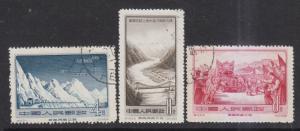 China PRC 1956 Sc 287-9 Qinghai-Tibet Highways CTO