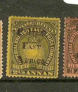 BRITISH EAST AFRICA (P3010B) 2 1/2A  SUN SG36    MOG