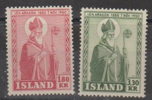 Iceland SC 269-70 Mint, Never Hinged