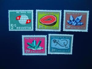 Switzerland #B282-86 Mint Never Hinged - (HZ7) WDWPhilatelic! 