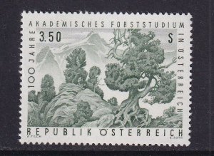 Austria  #802  MNH  1967 mountain range