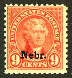 U.S. #678 MINT OG NH