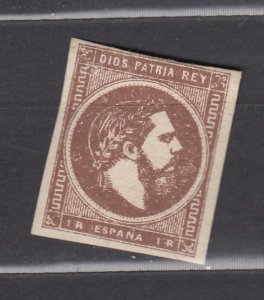 J40825 JL Stamps 1875 spain mh #x7 carlist stamp