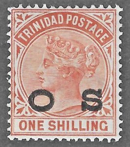 Trinidad (1893) - Scott # O6,  MH