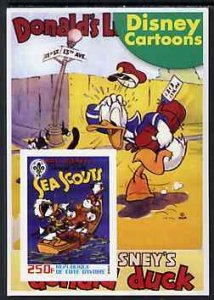 IVORY COAST - 2003 - Disney Cartoons #1 - Imperf Min Sheet - MNH - Private Issue