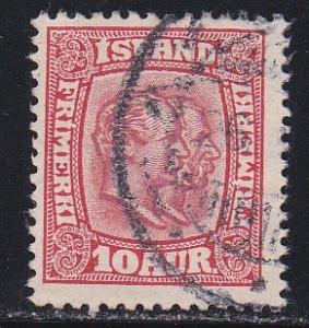 Iceland # 104, Used, Third Cat
