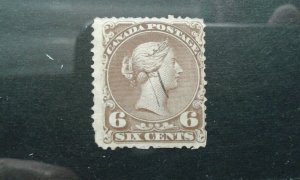 Canada #27 used short perfs e1912.6061