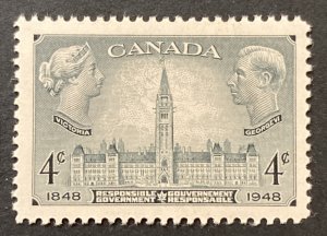 Canada 1948 #277, Parliament Buildings, MNH.