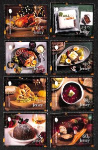 Jersey 2024, Int. Christmas 8v s-a, MNH