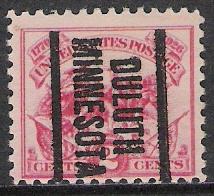 US #629 White Plains Precancel (MN) Used