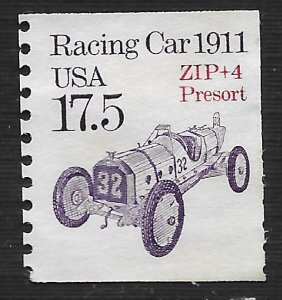 US #2262a 17.5c Transportation - Racing Car, 1911 ~ MNH