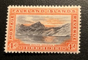 Stamps Falkland Islands Scott #70 hinged
