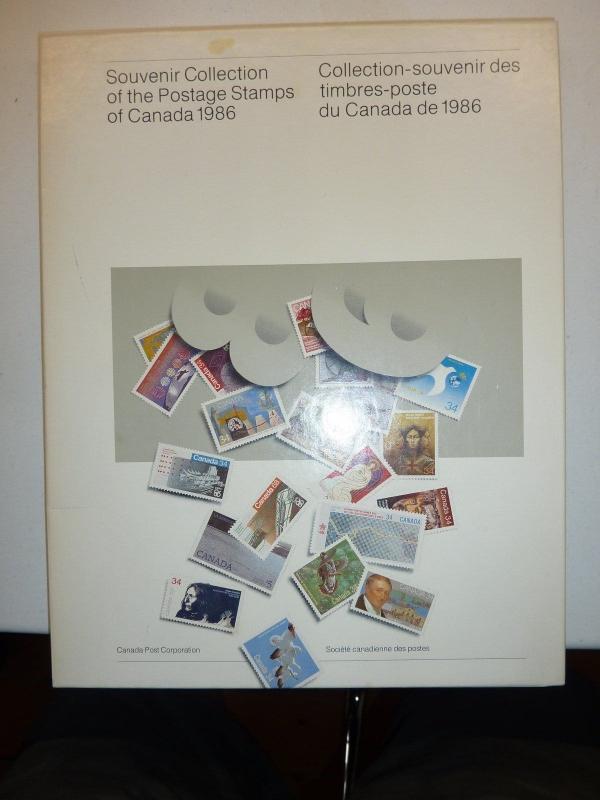 1986 Souvenir Collection of Canadian Postage Stamps 