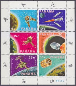 1969 Panama 1137-1142KL Satellites  27,00 €