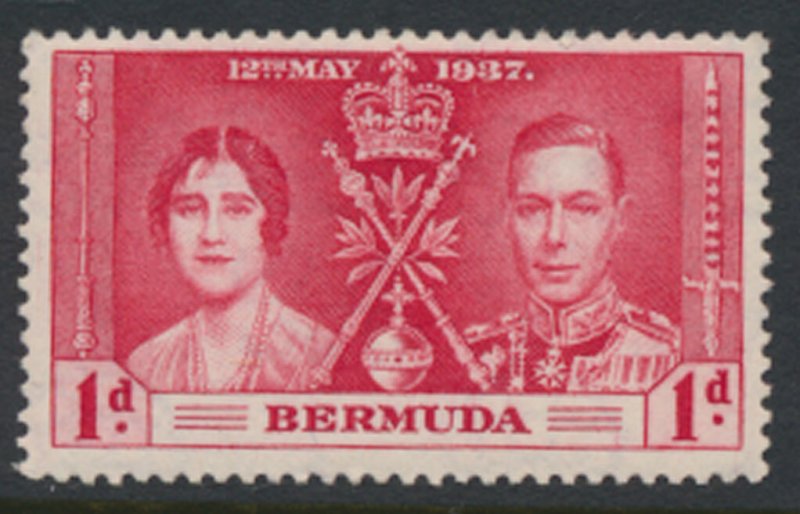 Bermuda  SG 107 SC# 115 MNH Coronation 1937 see details and scans
