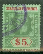 IO: Straits Settlements 167 used CV $85