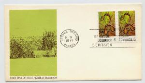 Canada First day cover #535, The Maple in Spring