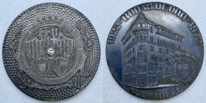 MEDALLA CAJA DE PENSIONES PARA LA VEJEZ Y DE AHORROS BODAS DE ORO 1929-1972 C...