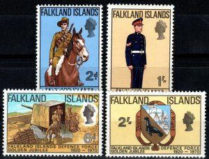 Falkland Islands #188-91 MNH CV $8.05