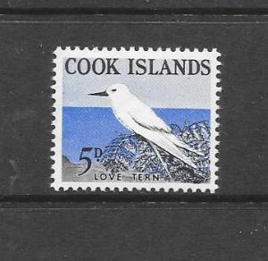 BIRD -LOVE TERN - COOK ISLANDS #151  MNH