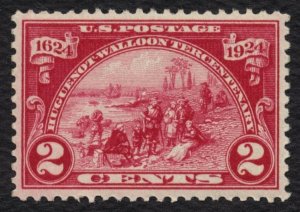 #615 2c Huguenot-Walloon, Mint OG NH [19] **ANY 4=FREE SHIPPING**