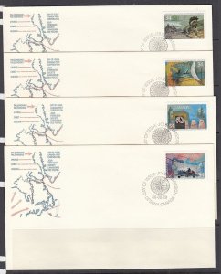 Canada Scott 1104-7 FDC - Exploration