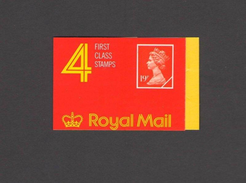 GB: Sc. BK349 / 72 PENNY-QE II DECIMAL  / Folded Non-Window Booklet /MNH