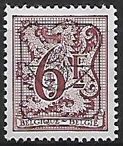 Belgium # 976 - Heraldic Lion - used - Precancelled....{BLW1}