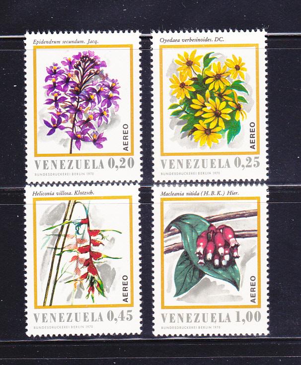 Venezuela C1049-C1052 Set MNH Flowers