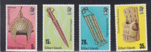 Gilbert Islands # 289-292, Artifacts, Mint NH, 1/2 Cat.