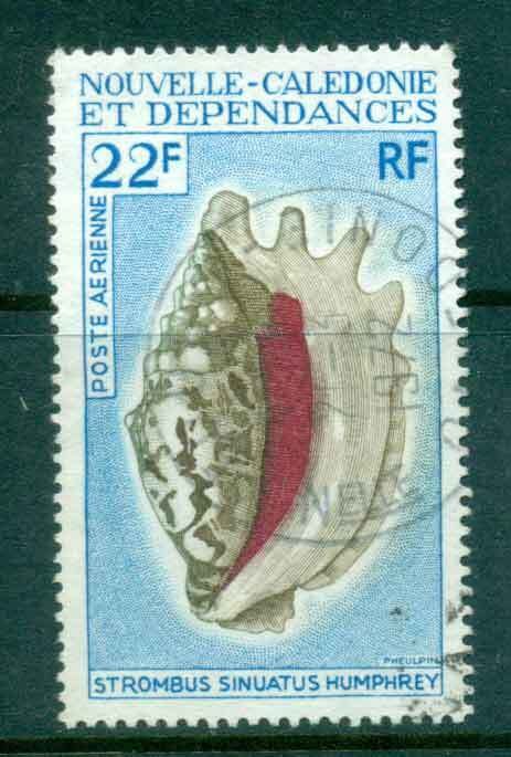 New Caledonia 1970 22fr Shell FU Lot49651