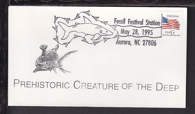 Fossil Festival,Aurora,NC 1995 Cover BIN 