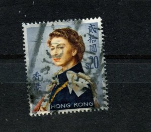 Hong Kong #217a (HO131) Hi Value Queen Elizabeth, Wmk S/W, U,FVF,CV$75.00