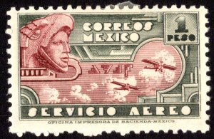 Mexico Scott C72 Unused hinged.