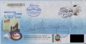UKRAINE SC Academician Vernadsky Ukrainian Antarctic Station 25 years  Kyiv 2021
