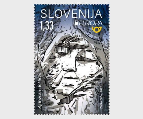 2022 Slovenia - Myths & Stories - Europa (2)  (Scott NA) MNH