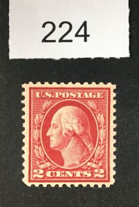 MOMEN: US STAMPS # 499 MINT OG H LOT #E 224