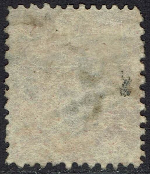 ST VINCENT 1862 QV 1D NO WMK PERF 11 TO 12½ USED