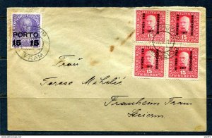 Bosnia & Herzegovina/Austria 1917 Mixed frankage Mi 61/120 12421